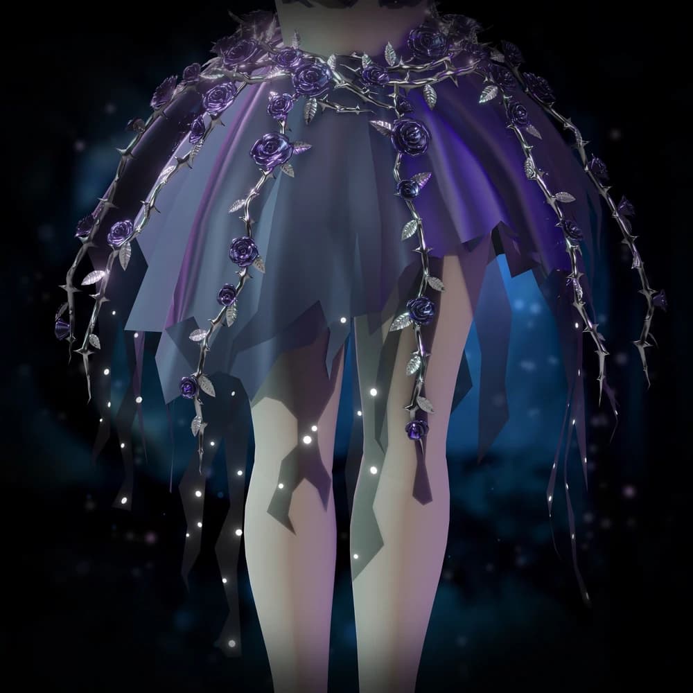Fallen Fae Wicked Rose Skirt
