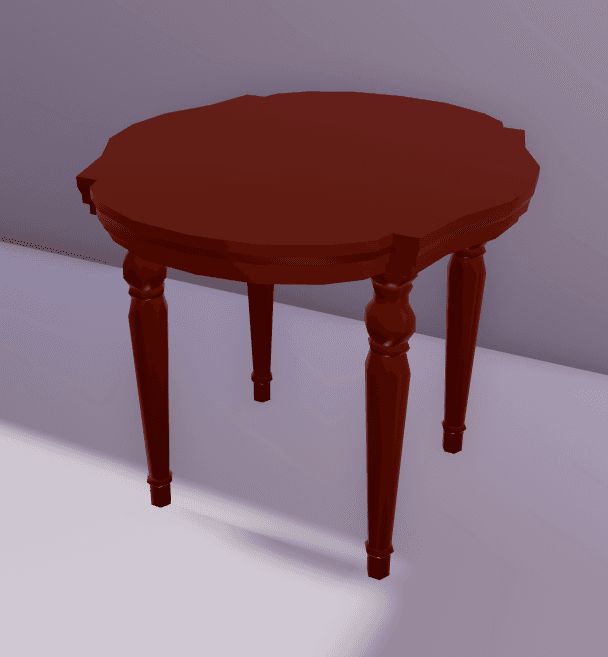 cozy cottage nightstand / side table