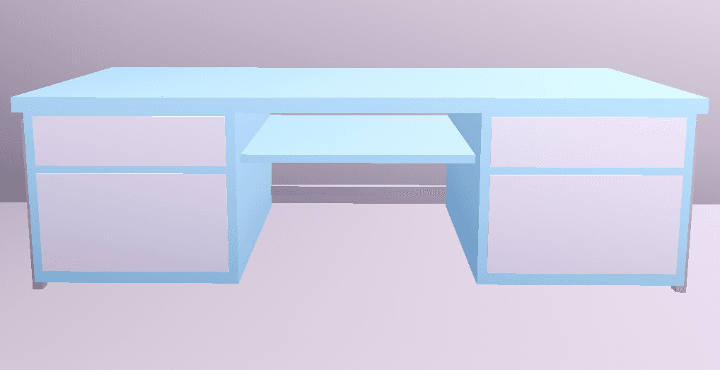 Rainy Wednesday Modern Desk / Vanity / Table