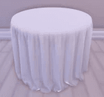 Ballroom Round Tablecloth Table