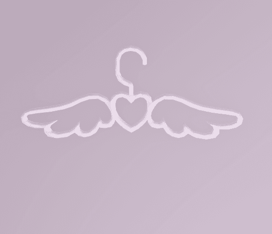 Winged Heart Hanger