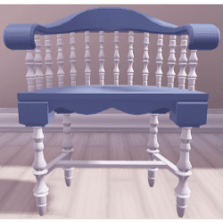 Oceanic Treasures Antique Vanity Chair