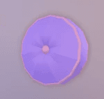 round pintuck pillow