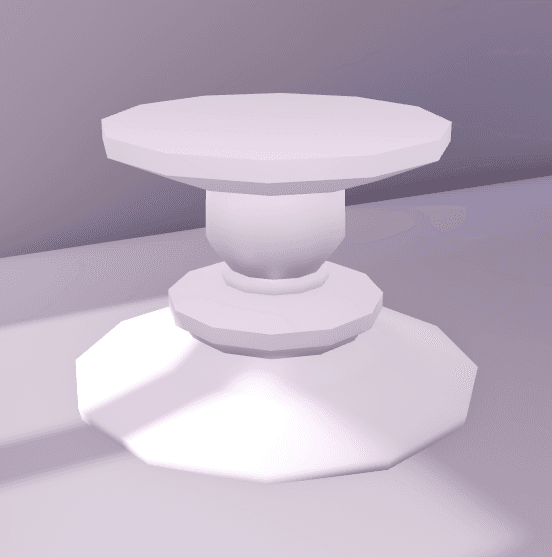 candle & cupcake pedestal