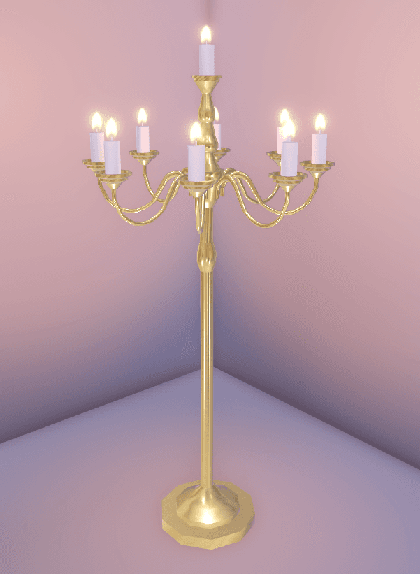 Castle's Heart Candelabra & Chandelier