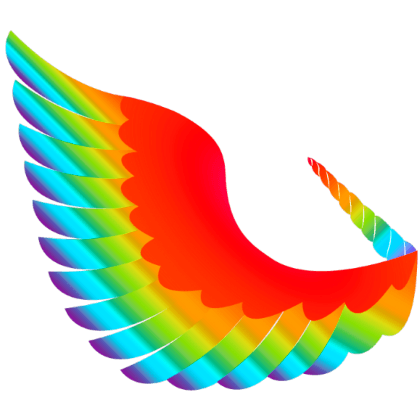 LARGE Rainbow Unicorn