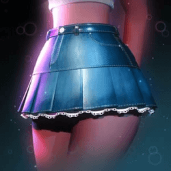 Pleated Princess Skirt