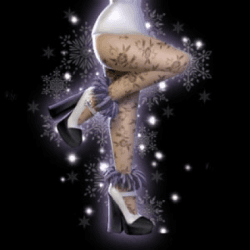 Snow Swan Embraced by Lace Luxe Heels