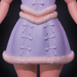 Cozy Coquette Skirt 🤍 Ice Fairy