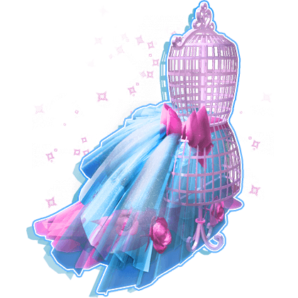 Dragging Train Rose Dress