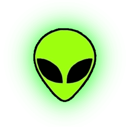 Glimmering Alien Halo