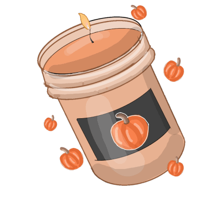 Pumpkin Spice Scented Candle
