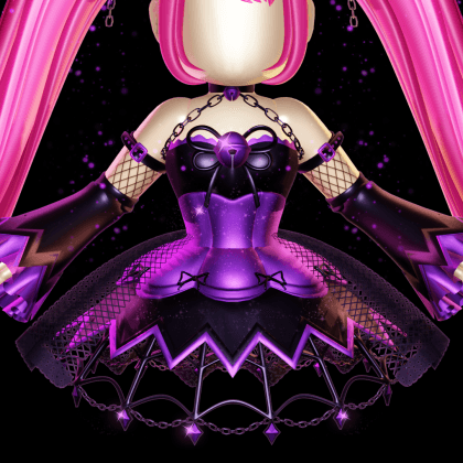 Shadow Empress Jeweled Skirt