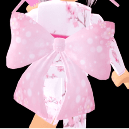 Cherry Blossom Back Bow