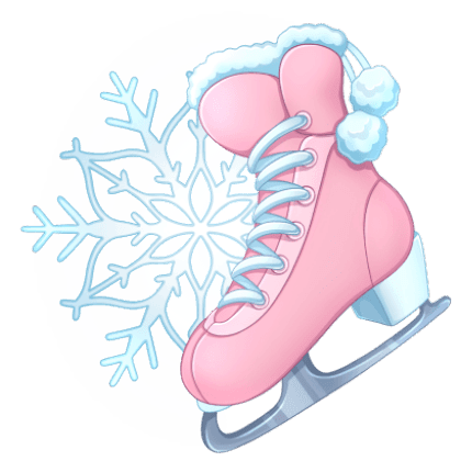 Sparkly Snowflake Skater
