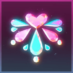 Heartgleam Mermaid Face Gems (Classic)