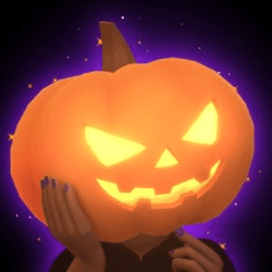 Jack-o-Lantern Head