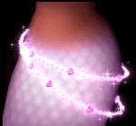Sea Sweetheart Mermaid Heart Chain Belt