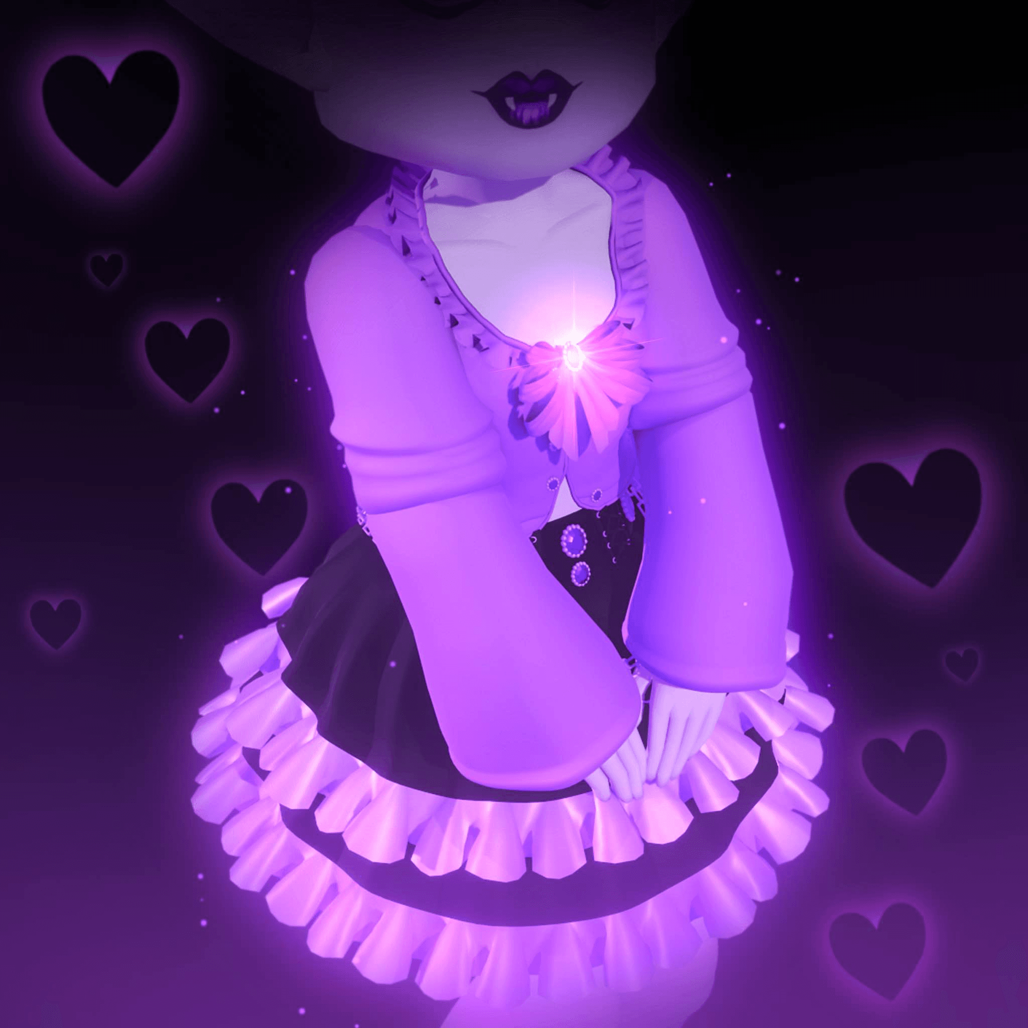 Charmed Heart 💜 Dark Fairy Set