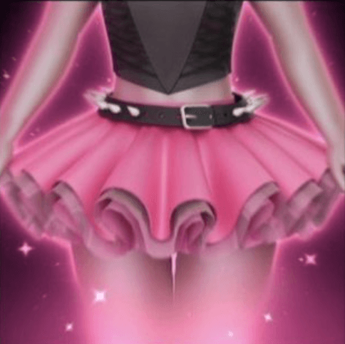 Emo Princess Studded Belt Skirt ❤️ Fire Fairy