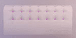 elegant tufted button curvy bed board