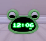 froggie / animal alarm clock
