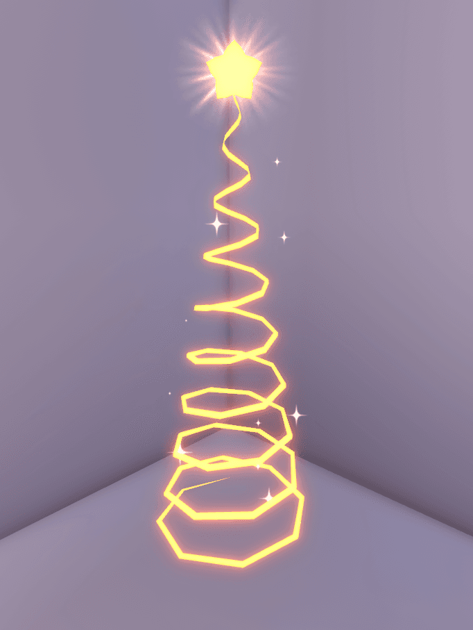 Swirling Sparkly Light Up Tree