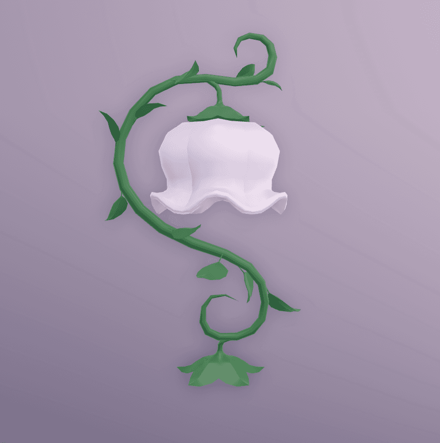 the fae's magical flower lamp