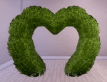 Castle Gardens Heart Hedge Arch Fence
