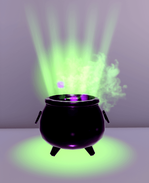 witches' cauldron