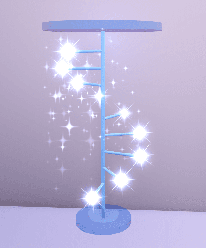 Magical Forest Sparkling Tree Nightstand & Floor Lamp
