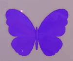 fairies flutter butterfly decor / handle