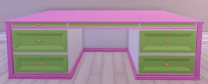 Secret Fairy Organizer Desk / Vanity / Table