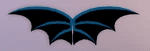 Opposites Attract Bat Wings Decor / Handle