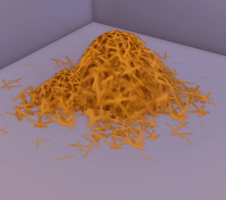 hay pile