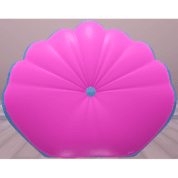 Cozy Clam Seashell Mermaid Pillow