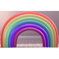 Dewdrop Showers Rainbow Bed Board