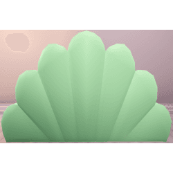 Mermaid Seashell Bed Board