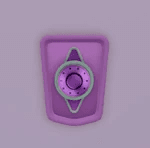 locker combination handle