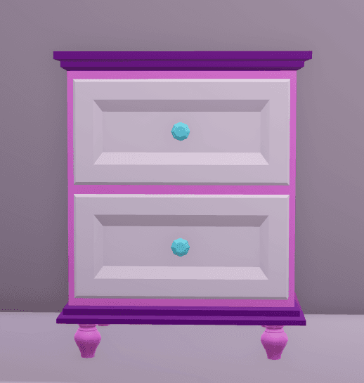 cottage princess nightstand