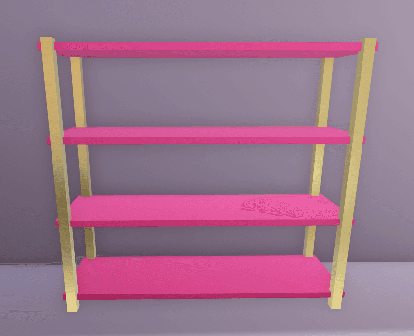 teen shelf bookcase / closet organizer