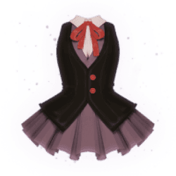Darling Academia Uniform Jacket and Skirt