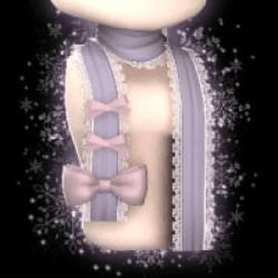 Lolita Lovely Bow Lacey Scarf