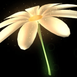 Dancing Daisy Flower Parasol (Featuring Leaf Friend🌱)