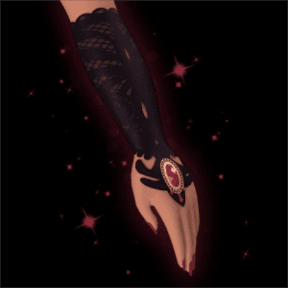 Royale Rebel Sheer Laced Gloves & Sleeves