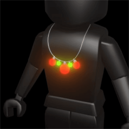 Light Up Ornament Necklace
