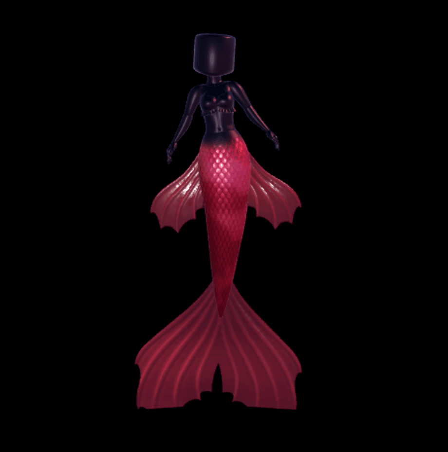 Cranberry Velvet Mermaid Potion (Rare)